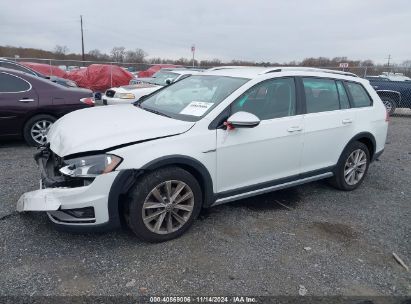 2017 VOLKSWAGEN GOLF ALLTRACK TSI S/TSI SE/TSI SEL White  Gasoline 3VWH17AU9HM521315 photo #3