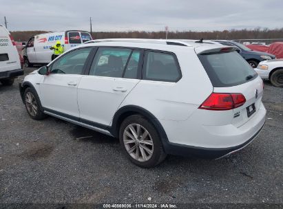 2017 VOLKSWAGEN GOLF ALLTRACK TSI S/TSI SE/TSI SEL White  Gasoline 3VWH17AU9HM521315 photo #4