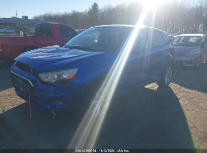 2015 MITSUBISHI OUTLANDER SPORT ES Blue  Gasoline 4A4AR3AW4FE024613 photo #3