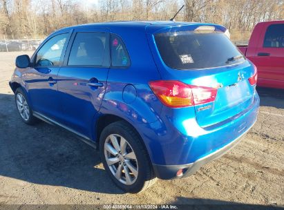 2015 MITSUBISHI OUTLANDER SPORT ES Blue  Gasoline 4A4AR3AW4FE024613 photo #4