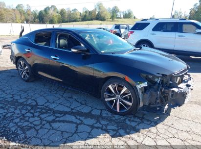 2019 NISSAN MAXIMA 3.5 SL Black  Gasoline 1N4AA6AV4KC364041 photo #1