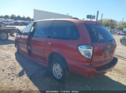 2007 DODGE GRAND CARAVAN SE Maroon  Gasoline 1D4GP24R67B185106 photo #4