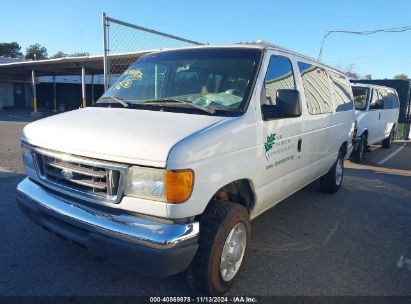 2006 FORD E-350 SUPER DUTY White  Gasoline 1FBNE31L46HA02530 photo #3