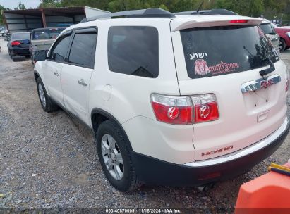 2012 GMC ACADIA SL White  Gasoline 1GKKRNED3CJ308645 photo #4