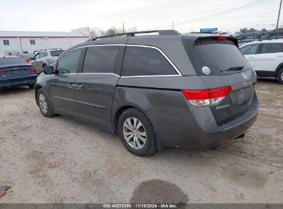 2014 HONDA ODYSSEY EX-L Gray  Gasoline 5FNRL5H66EB082653 photo #4