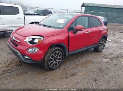 2016 FIAT 500X TREKKING PLUS Red  Gasoline ZFBCFYET0GP492840 photo #3