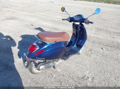 2023 VESPA PRIMAVERA/SPRINT 50 Blue  Gasoline ZAPCA06BXP5105904 photo #4