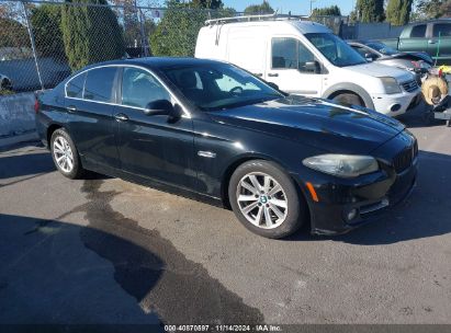 2015 BMW 528 I Black  Gasoline WBA5A5C54FD520434 photo #1