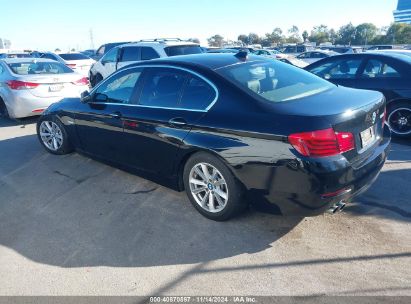 2015 BMW 528 I Black  Gasoline WBA5A5C54FD520434 photo #4