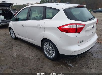 2014 FORD C-MAX ENERGI SEL White  Hybrid 1FADP5CU5EL516732 photo #4