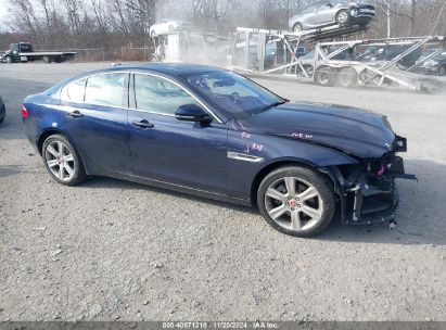 2019 JAGUAR XE 25T PREMIUM Dark Blue  Gasoline SAJAJ4FX5KCP49828 photo #1