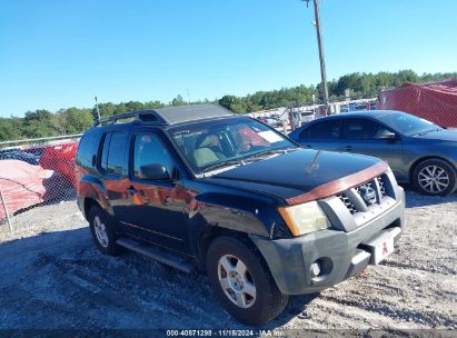 2007 NISSAN XTERRA S Black  Gasoline 5N1AN08U97C514494 photo #1