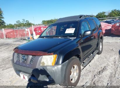 2007 NISSAN XTERRA S Black  Gasoline 5N1AN08U97C514494 photo #3