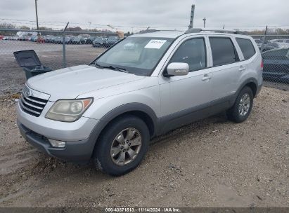 2009 KIA BORREGO EX V6 Silver  Gasoline KNDJJ741095031195 photo #3