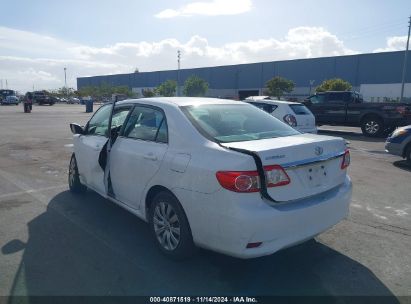 2013 TOYOTA COROLLA LE White  Gasoline 5YFBU4EE1DP171585 photo #4