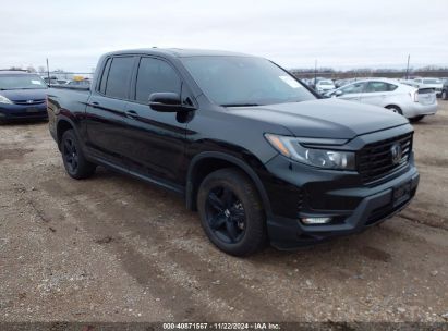 2021 HONDA RIDGELINE BLACK EDITION Black  Gasoline 5FPYK3F88MB021673 photo #1