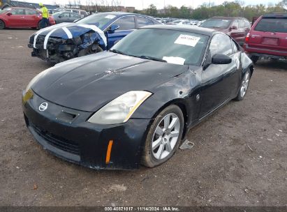 2003 NISSAN 350Z Black  Gasoline JN1AZ34D53T115661 photo #3