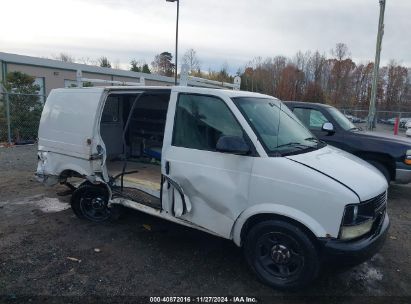 2003 CHEVROLET ASTRO White  Gasoline 1GCDM19X83B117264 photo #1