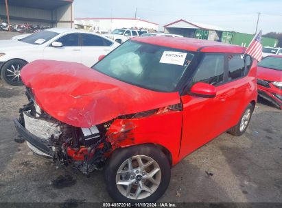 2024 KIA SOUL LX Red  Gasoline KNDJ23AU1R7229440 photo #3