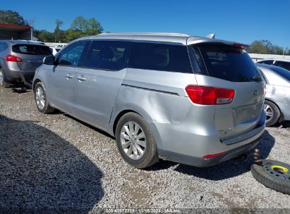 2016 KIA SEDONA EX Silver  Gasoline KNDMC5C19G6138900 photo #4