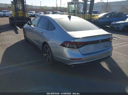 2023 HONDA ACCORD HYBRID SPORT-L Silver  Hybrid 1HGCY2F72PA018494 photo #4