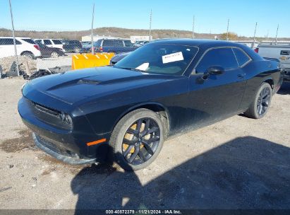 2022 DODGE CHALLENGER SXT Black  Flexible Fuel 2C3CDZAG6NH131975 photo #3