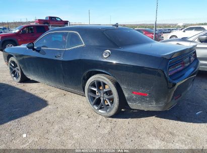 2022 DODGE CHALLENGER SXT Black  Flexible Fuel 2C3CDZAG6NH131975 photo #4