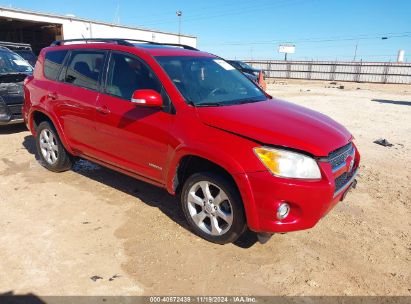 2012 TOYOTA RAV4 LIMITED Red  Gasoline 2T3YF4DV6CW114406 photo #1