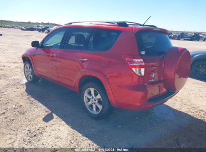 2012 TOYOTA RAV4 LIMITED Red  Gasoline 2T3YF4DV6CW114406 photo #4