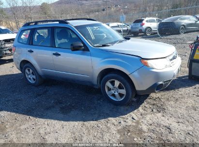 2012 SUBARU FORESTER 2.5X Silver  Gasoline JF2SHABC3CH432197 photo #1