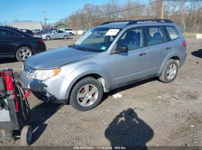 2012 SUBARU FORESTER 2.5X Silver  Gasoline JF2SHABC3CH432197 photo #3