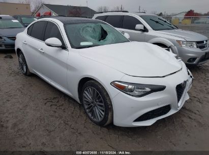 2018 ALFA ROMEO GIULIA TI LUSSO AWD White  Gasoline ZARFAEEN4J7570302 photo #1