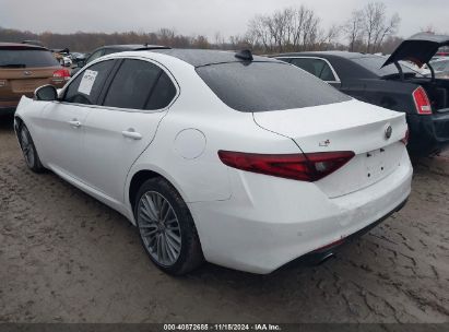 2018 ALFA ROMEO GIULIA TI LUSSO AWD White  Gasoline ZARFAEEN4J7570302 photo #4