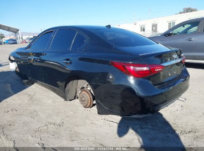 2018 INFINITI Q50 3.0T SPORT Black  Gasoline JN1EV7AP3JM355589 photo #4