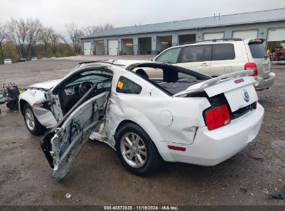 2005 FORD MUSTANG V6 DELUXE/V6 PREMIUM White  Gasoline 1ZVFT80N455212502 photo #4