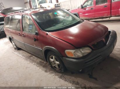 2002 PONTIAC MONTANA M16 W/1SE PKG. Maroon  Gasoline 1GMDX13E32D135944 photo #1