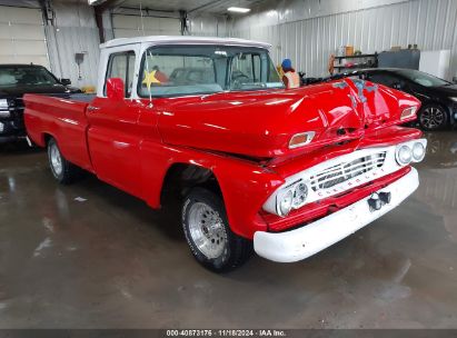 1963 CHEVROLET C10 Red  Other 000003C154S144357 photo #1