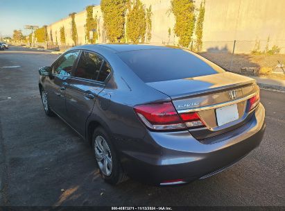 2015 HONDA CIVIC LX Pewter  Gasoline 19XFB2F52FE285125 photo #4