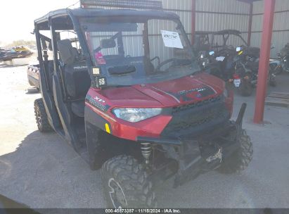 2019 POLARIS RANGER CREW XP 1000 EPS Maroon  Gasoline 4XARSE999K8903114 photo #1