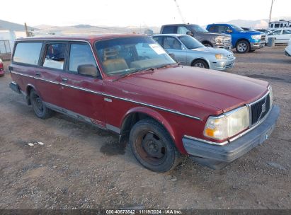 1986 VOLVO 245 DL/GL Red  Gasoline YV1AX8850G1684531 photo #1