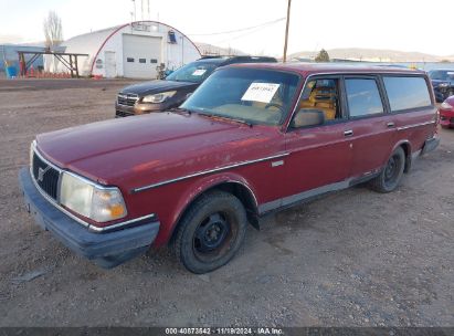 1986 VOLVO 245 DL/GL Red  Gasoline YV1AX8850G1684531 photo #3