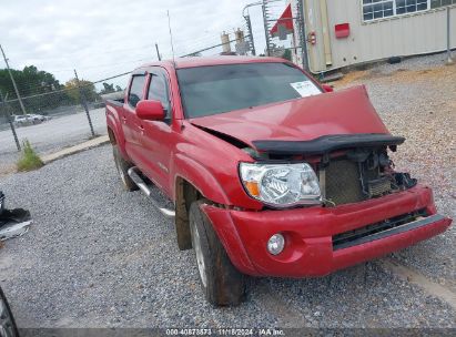 2011 TOYOTA TACOMA DOUBLE CAB Red  Gasoline 5TFLU4EN1BX003013 photo #1