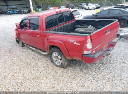 2011 TOYOTA TACOMA DOUBLE CAB Red  Gasoline 5TFLU4EN1BX003013 photo #4