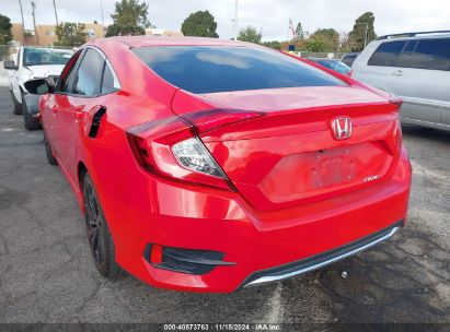 2019 HONDA CIVIC LX Red  Gasoline 2HGFC2F62KH544749 photo #4