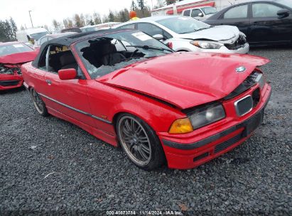 1997 BMW 328IC Red  Gasoline WBABK7320VET62328 photo #1