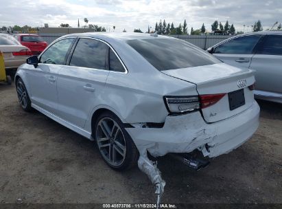 2017 AUDI A3 2.0T PREMIUM White  Gasoline WAUGUGFF2H1032779 photo #4