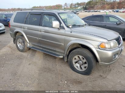 2001 MITSUBISHI MONTERO SPORT LTD Silver  Gasoline JA4MT41R91P002846 photo #1