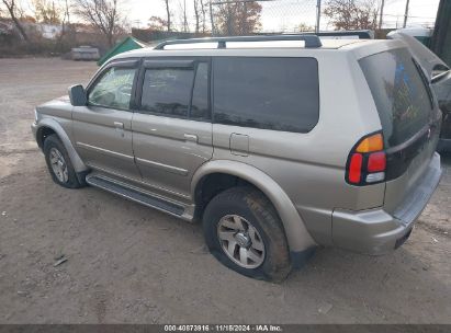 2001 MITSUBISHI MONTERO SPORT LTD Silver  Gasoline JA4MT41R91P002846 photo #4