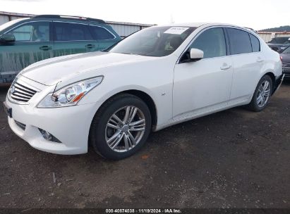 2015 INFINITI Q40 White  Gasoline JN1CV6AP4FM500230 photo #3