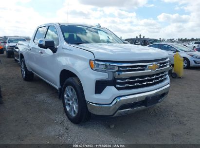 2023 CHEVROLET SILVERADO 1500 2WD  SHORT BED LTZ White  Gasoline 2GCPAEED1P1149150 photo #1